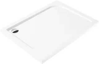 Brodzik akrylowy prostokątny 90x120 cm DEANTE Cubic, biały