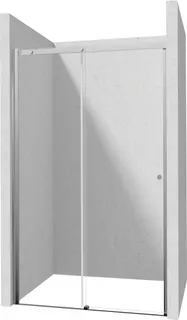 Drzwi prysznicowe 160 cm - przesuwne DEANTE Kerria Plus, chrom