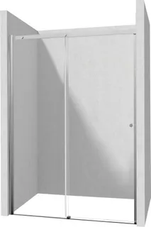 Drzwi prysznicowe 170 cm - przesuwne DEANTE Kerria Plus, chrom