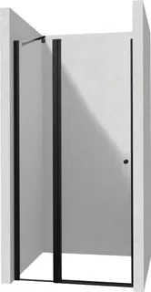 Drzwi prysznicowe 120 cm - uchylne DEANTE Kerria Plus, nero