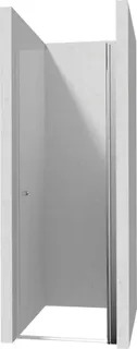 Drzwi prysznicowe 90 cm - wahadłowe DEANTE Kerria Plus, chrom