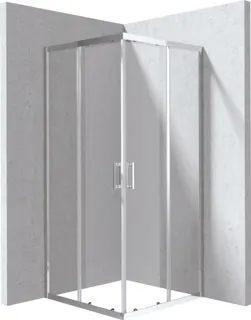 Kabina prysznicowa kwadratowa 90x90 cm DEANTE Funkia Evo, chrom