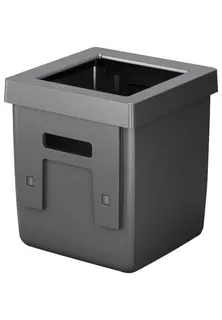 PEKA POJEMNIK z pierścieniem 40 l antracyt