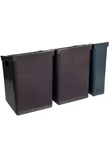 PEKA BASIC - ZESTAW POJEMNIKÓW 900 wys. 420 2x35+20 l z pokrywką