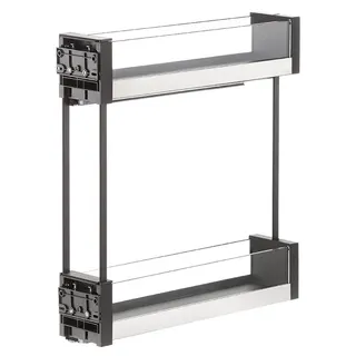 Cargo 150mm grafit/szklo mocowanie lewe Essence VIBO (ELQGM152SXEVGFO) — фото 3