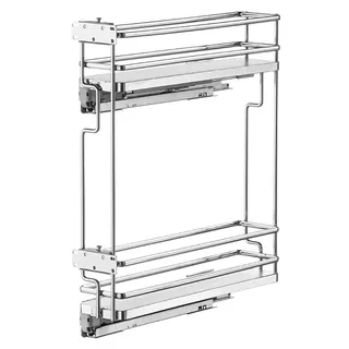 Cargo 150mm bialy/chrom  mocowanie lewe Galaxy VIBO (ELQGM152SXPRPOMBASC) — фото 4