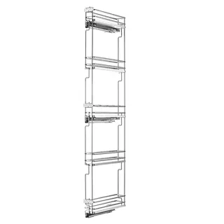 Cargo wysoki 150mm (h=1700mm) 5 polek bialy/chrom, Galaxy VIBO (ELQGM155SXPRPOMBC) — фото 1