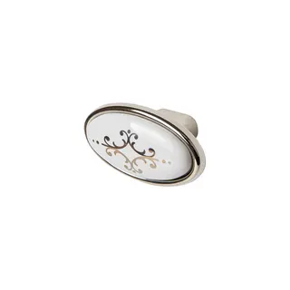 Galka Marella CL 24176.01.058 nikiel polerowany | bialy obraz