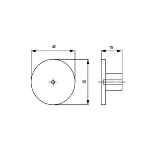 Galka Ferro Fiori Poliplast PL 11006.01 bialy — фото 3